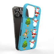 Cute Christmas Tough Cases For Apple iPhone (17, 16, 15, 14, 13, 12, 11, X, SE, 8, 7/ Air, Plus, Pro, Max, Mini, XR, XS), Print in USA