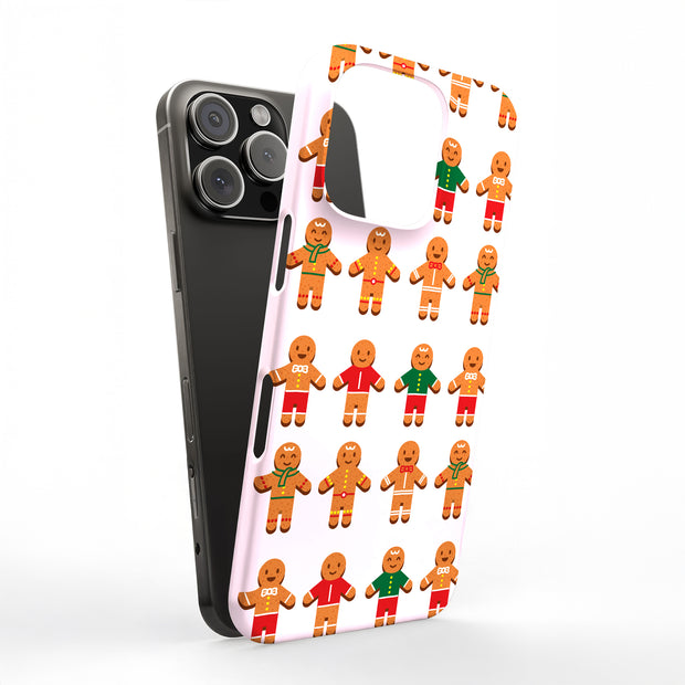 Gingerbread Man Tough Cases For Apple iPhone (17, 16, 15, 14, 13, 12, 11, X, SE, 8, 7/ Air, Plus, Pro, Max, Mini, XR, XS), Print in USA