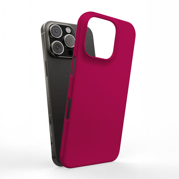 Red Violet Tough Cases For Apple iPhone (17, 16, 15, 14, 13, 12, 11, X, SE, 8, 7/ Air, Plus, Pro, Max, Mini, XR, XS), Print in USA