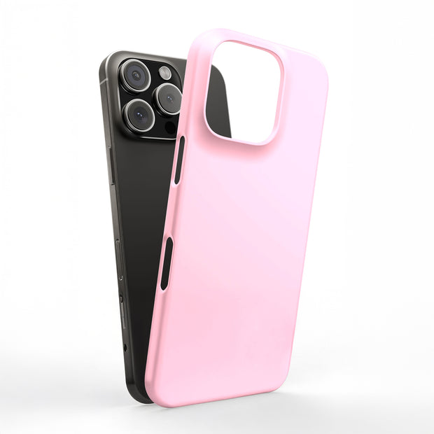 Light Pink Tough Cases For Apple iPhone (17, 16, 15, 14, 13, 12, 11, X, SE, 8, 7/ Air, Plus, Pro, Max, Mini, XR, XS), Print in USA