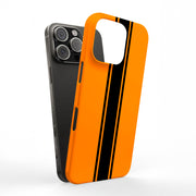 Racing Stripe 3 Tough Cases For Apple iPhone (17, 16, 15, 14, 13, 12, 11, X, SE, 8, 7/ Air, Plus, Pro, Max, Mini, XR, XS), Print in USA