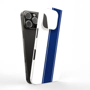 Racing Stripe 8 Tough Cases For Apple iPhone (17, 16, 15, 14, 13, 12, 11, X, SE, 8, 7/ Air, Plus, Pro, Max, Mini, XR, XS), Print in USA