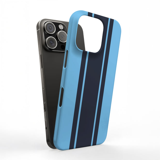 Race Stripe 14 Tough Cases For Apple iPhone (17, 16, 15, 14, 13, 12, 11, X, SE, 8, 7/ Air, Plus, Pro, Max, Mini, XR, XS), Print in USA