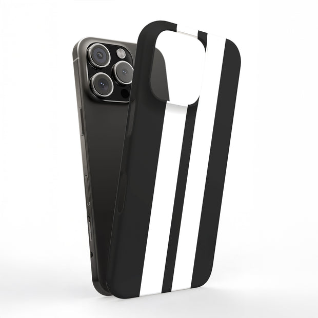 Race Stripe 18 Tough Cases For Apple iPhone (17, 16, 15, 14, 13, 12, 11, X, SE, 8, 7/ Air, Plus, Pro, Max, Mini, XR, XS), Print in USA