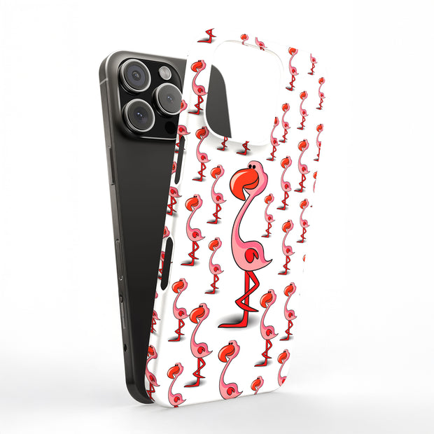 Flamingo One Tough Cases For Apple iPhone (17, 16, 15, 14, 13, 12, 11, X, SE, 8, 7/ Air, Plus, Pro, Max, Mini, XR, XS), Print in USA