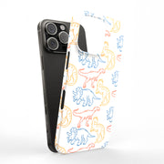 Dinosaur 9 Tough Cases For Apple iPhone (17, 16, 15, 14, 13, 12, 11, X, SE, 8, 7/ Air, Plus, Pro, Max, Mini, XR, XS), Print in USA