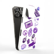 Donut Collage Tough Cases For Apple iPhone (17, 16, 15, 14, 13, 12, 11, X, SE, 8, 7/ Air, Plus, Pro, Max, Mini, XR, XS), Print in USA