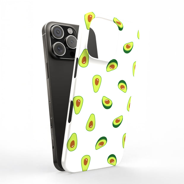Funny Avocado 8 Tough Cases For Apple iPhone (17, 16, 15, 14, 13, 12, 11, X, SE, 8, 7/ Air, Plus, Pro, Max, Mini, XR, XS), Print in USA