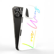 Love Wins Tough Cases For Apple iPhone (17, 16, 15, 14, 13, 12, 11, X, SE, 8, 7/ Air, Plus, Pro, Max, Mini, XR, XS), Print in USA
