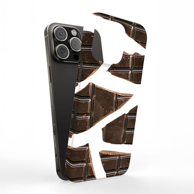 Chocolate Bar Tough Cases For Apple iPhone (17, 16, 15, 14, 13, 12, 11, X, SE, 8, 7/ Air, Plus, Pro, Max, Mini, XR, XS), Print in USA