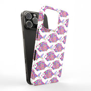 Sparkling Fish Tough Cases For Apple iPhone (17, 16, 15, 14, 13, 12, 11, X, SE, 8, 7/ Air, Plus, Pro, Max, Mini, XR, XS), Print in USA