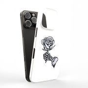 Rose Skeleton Tough Cases For Apple iPhone (17, 16, 15, 14, 13, 12, 11, X, SE, 8, 7/ Air, Plus, Pro, Max, Mini, XR, XS), Print in USA