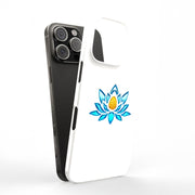 Blue Lotus Tough Cases For Apple iPhone (17, 16, 15, 14, 13, 12, 11, X, SE, 8, 7/ Air, Plus, Pro, Max, Mini, XR, XS), Print in USA