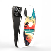 Surf Sunset 1 Tough Cases For Apple iPhone (17, 16, 15, 14, 13, 12, 11, X, SE, 8, 7/ Air, Plus, Pro, Max, Mini, XR, XS), Print in USA