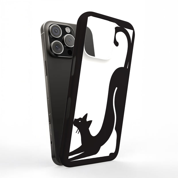 Cat Décor 1 Tough Cases For Apple iPhone (17, 16, 15, 14, 13, 12, 11, X, SE, 8, 7/ Air, Plus, Pro, Max, Mini, XR, XS), Print in USA