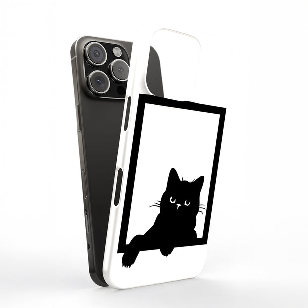 Cat Décor 2 Tough Cases For Apple iPhone (17, 16, 15, 14, 13, 12, 11, X, SE, 8, 7/ Air, Plus, Pro, Max, Mini, XR, XS), Print in USA