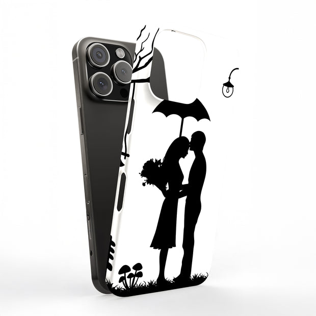 Loving Couple Tough Cases For Apple iPhone (17, 16, 15, 14, 13, 12, 11, X, SE, 8, 7/ Air, Plus, Pro, Max, Mini, XR, XS), Print in USA