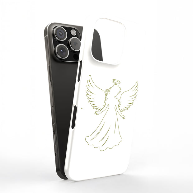 Heavenly Angel Tough Cases For Apple iPhone (17, 16, 15, 14, 13, 12, 11, X, SE, 8, 7/ Air, Plus, Pro, Max, Mini, XR, XS), Print in USA