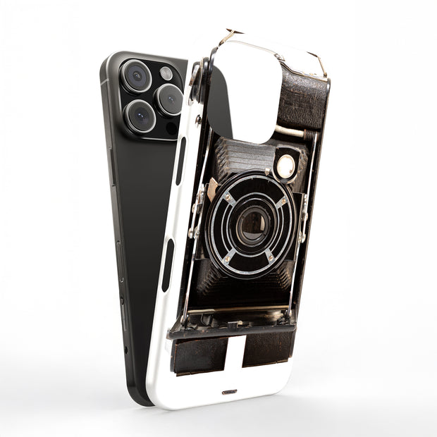 Old Camera 1 Tough Cases For Apple iPhone (17, 16, 15, 14, 13, 12, 11, X, SE, 8, 7/ Air, Plus, Pro, Max, Mini, XR, XS), Print in USA