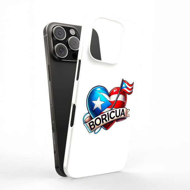Puerto Boricua Tough Cases For Apple iPhone (17, 16, 15, 14, 13, 12, 11, X, SE, 8, 7/ Air, Plus, Pro, Max, Mini, XR, XS), Print in USA