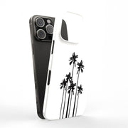 Palm Trees Tough Cases For Apple iPhone (17, 16, 15, 14, 13, 12, 11, X, SE, 8, 7/ Air, Plus, Pro, Max, Mini, XR, XS), Print in USA