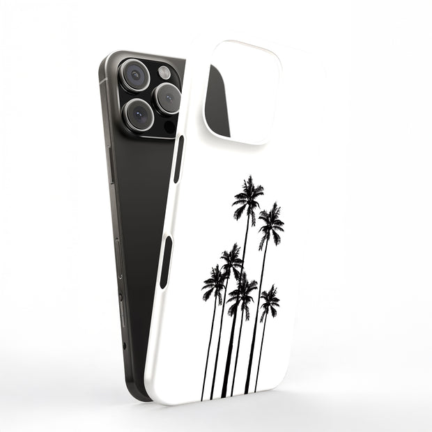 Palm Trees Tough Cases For Apple iPhone (17, 16, 15, 14, 13, 12, 11, X, SE, 8, 7/ Air, Plus, Pro, Max, Mini, XR, XS), Print in USA