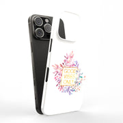 Good Vibes Only Tough Cases For Apple iPhone (17, 16, 15, 14, 13, 12, 11, X, SE, 8, 7/ Air, Plus, Pro, Max, Mini, XR, XS), Print in USA
