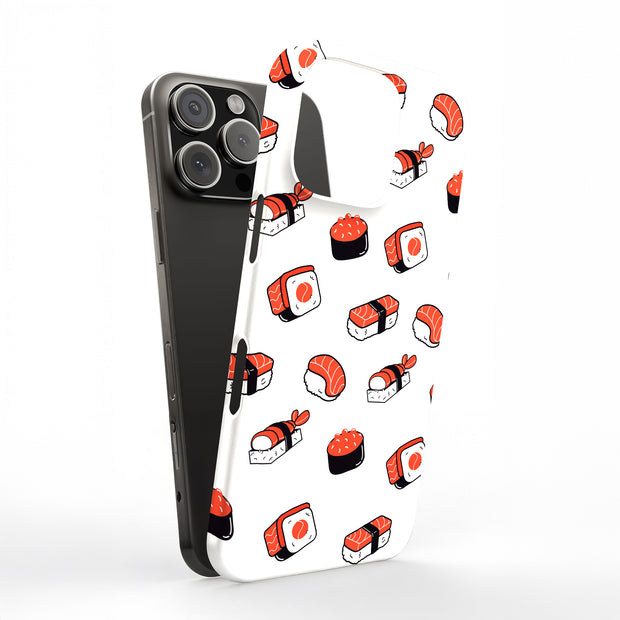 Sushi Sashimi Tough Cases For Apple iPhone (17, 16, 15, 14, 13, 12, 11, X, SE, 8, 7/ Air, Plus, Pro, Max, Mini, XR, XS), Print in USA