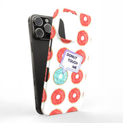 No Touch Donut Tough Cases For Apple iPhone (17, 16, 15, 14, 13, 12, 11, X, SE, 8, 7/ Air, Plus, Pro, Max, Mini, XR, XS), Print in USA