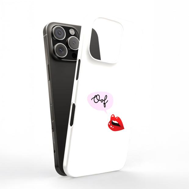 Whisper Lips Tough Cases For Apple iPhone (17, 16, 15, 14, 13, 12, 11, X, SE, 8, 7/ Air, Plus, Pro, Max, Mini, XR, XS), Print in USA