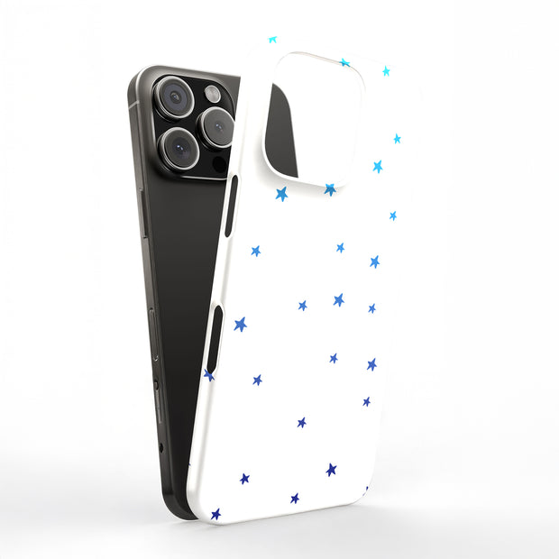 Star Blue Tough Cases For Apple iPhone (17, 16, 15, 14, 13, 12, 11, X, SE, 8, 7/ Air, Plus, Pro, Max, Mini, XR, XS), Print in USA