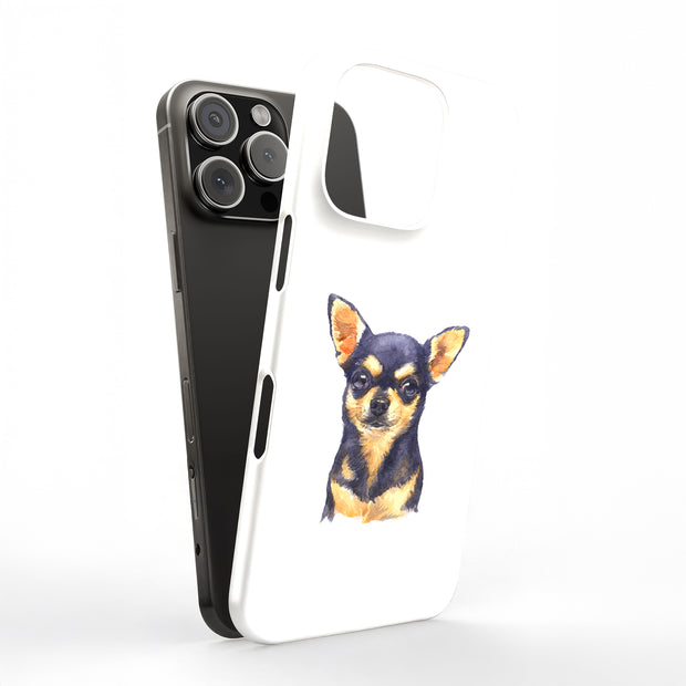 Dog Painting 2 Tough Cases For Apple iPhone (17, 16, 15, 14, 13, 12, 11, X, SE, 8, 7/ Air, Plus, Pro, Max, Mini, XR, XS), Print in USA