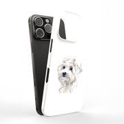 Dog Painting 6 Tough Cases For Apple iPhone (17, 16, 15, 14, 13, 12, 11, X, SE, 8, 7/ Air, Plus, Pro, Max, Mini, XR, XS), Print in USA