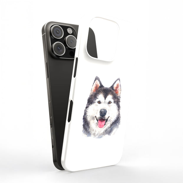 Dog Painting 8 Tough Cases For Apple iPhone (17, 16, 15, 14, 13, 12, 11, X, SE, 8, 7/ Air, Plus, Pro, Max, Mini, XR, XS), Print in USA