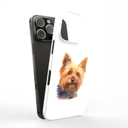 Dog Painting 9 Tough Cases For Apple iPhone (17, 16, 15, 14, 13, 12, 11, X, SE, 8, 7/ Air, Plus, Pro, Max, Mini, XR, XS), Print in USA
