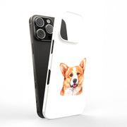 Dog Painting e Tough Cases For Apple iPhone (17, 16, 15, 14, 13, 12, 11, X, SE, 8, 7/ Air, Plus, Pro, Max, Mini, XR, XS), Print in USA
