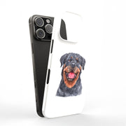 Dog Painting i Tough Cases For Apple iPhone (17, 16, 15, 14, 13, 12, 11, X, SE, 8, 7/ Air, Plus, Pro, Max, Mini, XR, XS), Print in USA