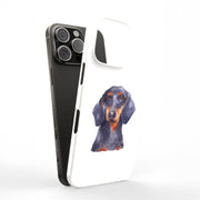 Dog Painting k Tough Cases For Apple iPhone (17, 16, 15, 14, 13, 12, 11, X, SE, 8, 7/ Air, Plus, Pro, Max, Mini, XR, XS), Print in USA