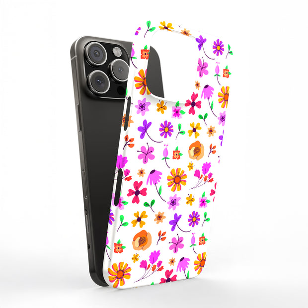 Flower 1 Tough Cases For Apple iPhone (17, 16, 15, 14, 13, 12, 11, X, SE, 8, 7/ Air, Plus, Pro, Max, Mini, XR, XS), Print in USA