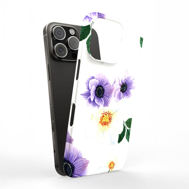 Flower 7 Tough Cases For Apple iPhone (17, 16, 15, 14, 13, 12, 11, X, SE, 8, 7/ Air, Plus, Pro, Max, Mini, XR, XS), Print in USA