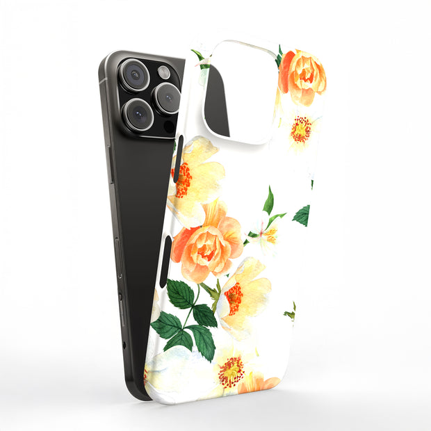 Flower 8 Tough Cases For Apple iPhone (17, 16, 15, 14, 13, 12, 11, X, SE, 8, 7/ Air, Plus, Pro, Max, Mini, XR, XS), Print in USA