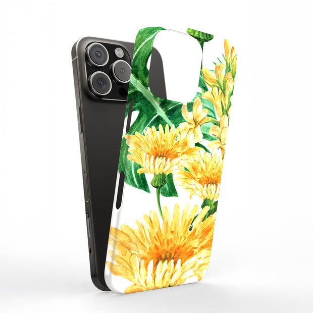 Flower 11 Tough Cases For Apple iPhone (17, 16, 15, 14, 13, 12, 11, X, SE, 8, 7/ Air, Plus, Pro, Max, Mini, XR, XS), Print in USA