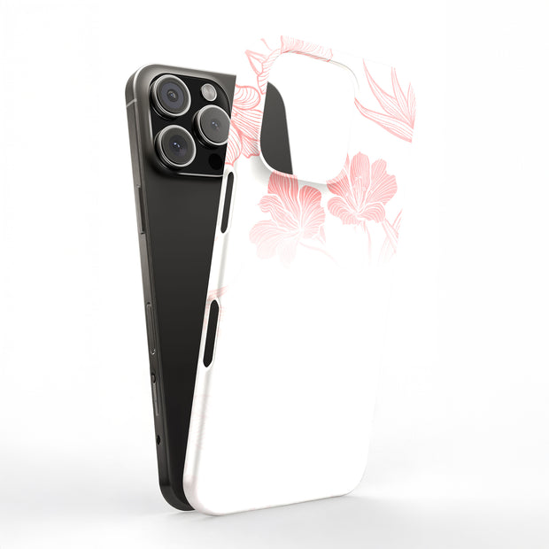 Flower 12 Tough Cases For Apple iPhone (17, 16, 15, 14, 13, 12, 11, X, SE, 8, 7/ Air, Plus, Pro, Max, Mini, XR, XS), Print in USA