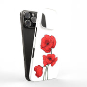 Flower 16 Tough Cases For Apple iPhone (17, 16, 15, 14, 13, 12, 11, X, SE, 8, 7/ Air, Plus, Pro, Max, Mini, XR, XS), Print in USA