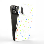 Polka Dot 14 Tough Cases For Apple iPhone (17, 16, 15, 14, 13, 12, 11, X, SE, 8, 7/ Air, Plus, Pro, Max, Mini, XR, XS), Print in USA