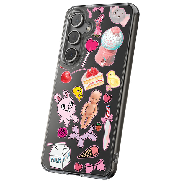 Hybrid Clear Style Case