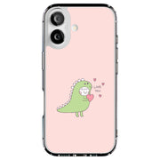 Dinosaur Cute 1 Tough Cases For Apple iPhone (17, 16, 15, 14, 13, 12, 11, X, SE, 8, 7/ Air, Plus, Pro, Max, Mini, XR, XS), Print in USA