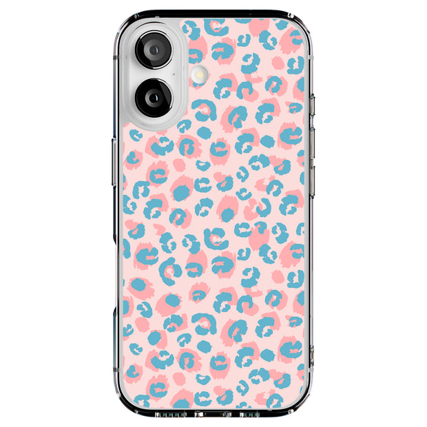 Pink Leopard Tough Cases For Apple iPhone (17, 16, 15, 14, 13, 12, 11, X, SE, 8, 7/ Air, Plus, Pro, Max, Mini, XR, XS), Print in USA