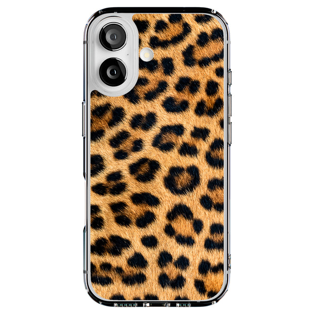 Leopard Fur 4 Tough Cases For Apple iPhone (17, 16, 15, 14, 13, 12, 11, X, SE, 8, 7/ Air, Plus, Pro, Max, Mini, XR, XS), Print in USA