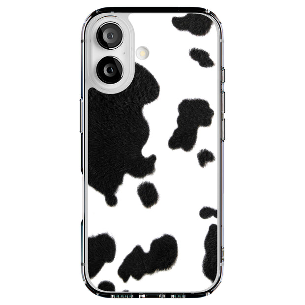 Cow Fur 3 Tough Cases For Apple iPhone (17, 16, 15, 14, 13, 12, 11, X, SE, 8, 7/ Air, Plus, Pro, Max, Mini, XR, XS), Print in USA